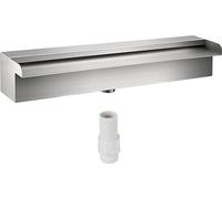 Douche à flot-Piscine-Fontaine-Chute d'eau 11,8x4,5x3,1cm-Fontaine de piscine 1,3m-Fontaine d'eau 0,87m-Décoration-Bassin de jardin