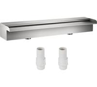 Douche à jet cascade de piscine Acier inoxydable 304 - 23,6x4,5x3,1 - Décoration bassin de jardin