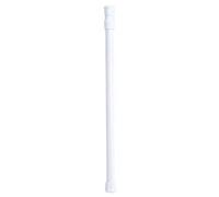 Douche à rideau réglable universelle avec tige de tension réglable Installation facile pour rail de rideau extensible Compatible avec tous les rideaux Ajustement personnalisé