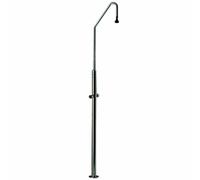 Douche avec 1 pommeau et 1 robinet