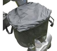 Douche avec bac et couvercle noirs, étanche et durable