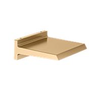 Douche cascade KEUCO Universal 59982250000 laiton brossé, raccordement mural, saillie 169 mm