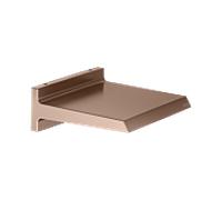 Douche cascade universelle KEUCO 59982290000 rouge or brossé, raccordement mural, saillie 169 mm