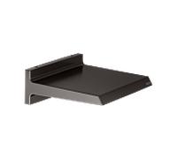 Douche cascade universelle KEUCO 59982350000 titane noir brossé, raccordement mural, saillie 169 mm