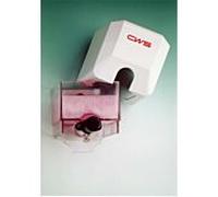 douche CWS et distributeur de savon 402000 blanc, convient au gel douche ou à la crème savonneuse