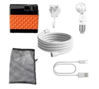 Douche de Camp | 3 Modes de Pulvérisation, Rinçage, Portable avec Tuyau | Kit Rinçage Corps Douche Portable,Pour Tente Toilettes Salle de Bain Voiture Lavage Nettoyage des Animaux