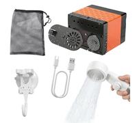 Douche de Camp | 3 Modes Pulvérisation Rechargeable Étanche Lavage - Pompe de Douche Portable, Accessoires de Camping - pour Intérieur et Extérieur, Tente, Voiture, Camping-Car, Salle de Bain