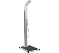 Douche de jardin avec base, colonne de douche, douche de camping, douche pour piscine, douche extérieure, pour jardin, douche à pluie, douche pour terrasse, idéale pour les activités de plein air, le 