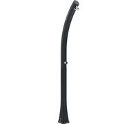 Douche solaire anthracite avec mitigeur, réservoir 23 L, pour jardin et piscine, Arkema Design (H100/7016)