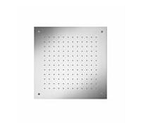 Herzbach Living Spa douche de pluie au plafond 11.650000.2.01 500 x 500 mm, pluie, effet propre, acier inoxydable poli