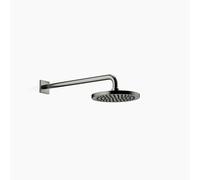 Dornbracht Douche pluie Imo 28649670-99 avec raccordement mural, Ø 220 mm, platine foncé mat