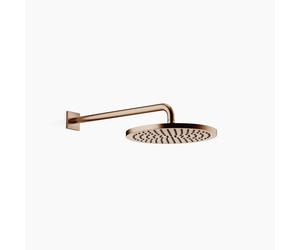 Douche de pluie Dornbracht avec fixation murale, saillie 450mm, Ø 300mm, flowReduce, 28678670-42, Couleur: Bronze brossé