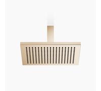 Douche de pluie Dornbracht avec raccordement au plafond, douche de pluie 300x240mm, flowReduce, débit 12 l/min, 28774980-27, Couleur: Light Gold brossé