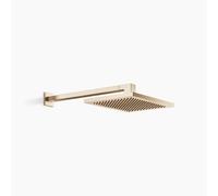 Douche de pluie Dornbracht avec raccordement mural, saillie 450mm, 28765980-27, Couleur: Light Gold brossé