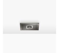 Douche de pluie Dornbracht pour fixation au plafond, avec éclairage LED, carrée, 300x240mm, 28042980-19, Couleur: Chrome foncé
