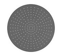 Douche de pluie Herzbach Deep Grey 23.600300.1.06 300 mm, pour plafond ou bras mural, gris mat