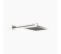 Douche de pluie LULU de Dornbracht avec fixation murale, saillie 450mm, flowReduce, 28784710-06, Couleur: Platine Mat