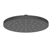 Pommeau de douche carré AquaCraft 100 250x250 mm noir mat | Douche de pluie en plastique ABS | Pommeau de douche 12 l/min | Pommeau de douche montage mural ou au plafond | Buses anticalcaires | Access