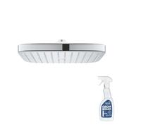 Douche de tête GROHE Quickfix Vitalio Comfort 250 Cube + nettoyant GrohClean