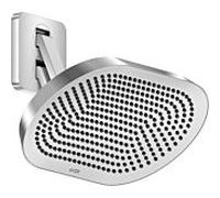 Douche de tête Hansgrohe Axor ShowerSphere 39745000 370 x 220 mm, avec bras de douche orientable, 2 jets, 11 l/min, chromée