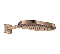 Douche de tête Hansgrohe Axor ShowerSphere 39749300 370 x 220 mm, avec bras de douche, 1 jet, or rouge poli