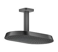 Douche de tête Hansgrohe Axor ShowerSphere 39757340 370 x 220 mm, 2 jets, 10,4 l/min, fixation au plafond, chrome noir brossé