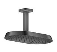 Douche de tête Hansgrohe Axor ShowerSphere 39760340 370 x 220 mm, 1 jet, 12 l/min, raccordement plafond, chrome noir brossé