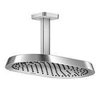 Douche de tête Hansgrohe Axor ShowerSphere 39761000 370 x 220 mm, 1 jet, 8 l/min, fixation au plafond, chromée