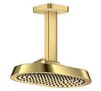 Douche de tête Hansgrohe Axor ShowerSphere 39771990 250 x 160 mm, 1 jet, 6 l/min, fixation au plafond, finition or poli