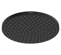 Douche de tête hansgrohe Raindance S, 240 mm, 1 jet PowderRain, technologie EcoSmart, finition noir mat