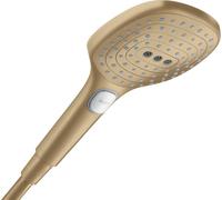 Douche de tête Hansgrohe Raindance Select E, modèle 120, 3 jets, finition bronze brossé
