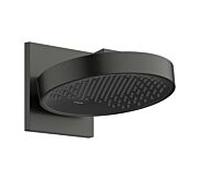 Douche de tête Hansgrohe Rainfinity 250 EcoSmart 26227340, profondeur 273 mm, 1 jet, raccord mural, débit 9,4 l/min, chrome noir brossé