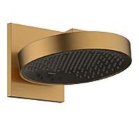 Douche de tête Hansgrohe Rainfinity 250 EcoSmart 26233140, profondeur 273 mm, 3 jets, raccord mural, débit 9 l/min, bronze brossé