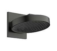 Douche de tête Hansgrohe Rainfinity 250 EcoSmart 26233340, profondeur 273 mm, 3 jets, raccord mural, débit 9 l/min, chrome noir brossé