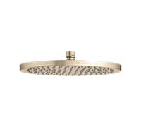 douche de tête Keuco 59886030201 250mm, rond, pomme de douche en plastique, bronze brossé