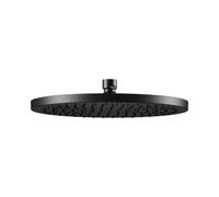 Keuco douche à effet de pluie 25x25 cm ronde noir 59886370201