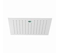 Douche de tête ASANA Kludi 44 x 44 cm, SummerRain/Ambience Light, blanc mat