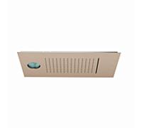 Kludi de douche de tête ASANA 69460N1-00 60 x 30 cm, cascade SummerRain/AmbienceLight, bronze brossé