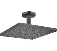 hansgrohe Raindance E Douche de tête 26250340 1jet, avec raccord au plafond, noir brossé