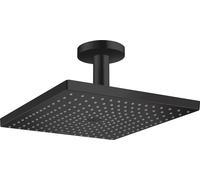 Douche de tête Raindance E 300 Air 1jet, de la taille d'une main, avec raccordement au plafond, 26250670, Couleur: noir mat