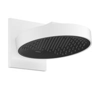 Hansgrohe Douche de tête Rainfinity 250 1 jet EcoSmart 9 l/min avec bras 25x25 cm blanc mat 26227700