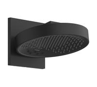 Douche de tête Rainfinity 250 3 jets EcoSmart 9 l/min avec raccordement mural, 26233670, Couleur: noir mat
