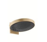 Douche de tête Rainfinity 360 3 jets avec raccordement mural, 26234140, Couleur: bronze brossé