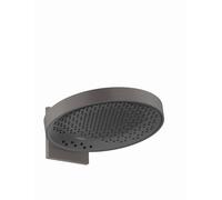 Douche de tête Rainfinity 360 3 jets avec raccordement mural, 26234340, Couleur: Chrome noir brossé
