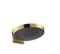 Douche de tête Rainfinity 360 3 jets avec raccordement mural, 26234990, Couleur: Optique en or poli