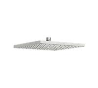 Douche de tête universelle KEUCO 53086210100 250 x 250 mm, finition inox, carrée, douche en plastique