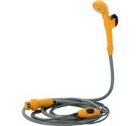 Douche de voiture 12 V, douche de camping portable, jaune, pour l'extérieur, bouilloire de voyage