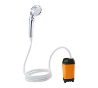 Douche d'extérieur facile rechargeable imperméable pulvérisateur gadget | Pompe de douche portable pour camping, randonnée, voyage, plage, tente intérieure, maison, salle de bain, nettoyage
