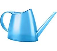Douche d'intérieur - structure en plastique haut de gamme - réservoir d'eau de 15 litres - pomme de douche à jet long - indicateur visuel du niveau d'eau - bleu - douche d'intérieur élégante avec indi