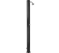 Douche extérieure solaire droite 20 litres noir